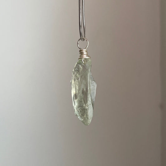 Wealth Energy Green Phantom Quartz Pendants