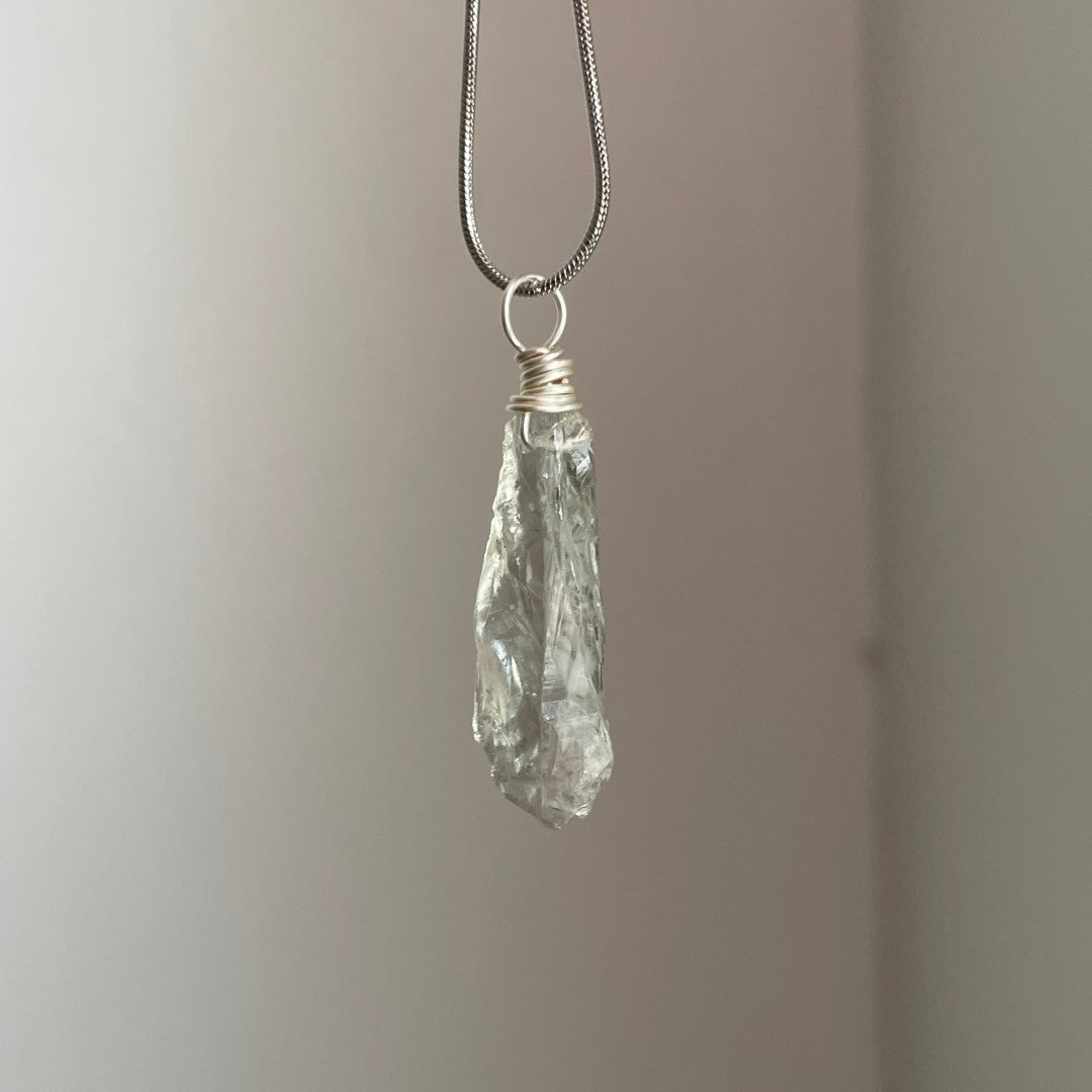 Wealth Energy Green Phantom Quartz Pendants