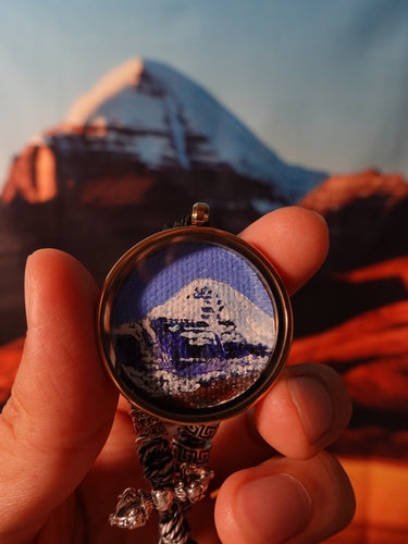 Mount Kailash Thangka Pendant - Kailash Energy