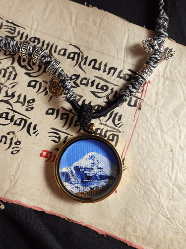 Mount Kailash Thangka Pendant - Kailash Energy