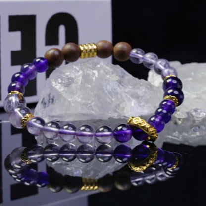 Amethyst Aura Bracelet