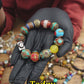 Healing Light Medicine Buddha Dzi Bracelet