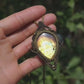 Echo of Peace Labradorite Wax Rope Pendant