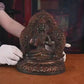 16th Century Maitreya Bodhisattva Tibetan Antique Buddha Statue Old Bronze From Ngor Monastery