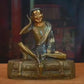 Qing Dynasty Venerable Milarepa Tibetan antique Buddha statue illumination Ganzi Monastery