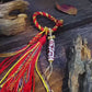 Nine Eyes Dzi Beads - Tibetan Millennium Dzi Beads - Handmade Rope