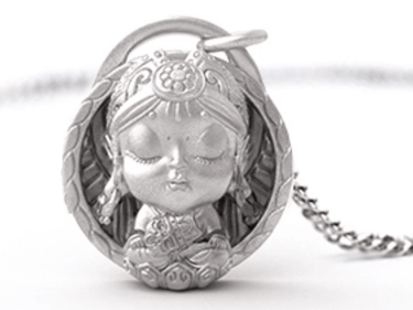 Zakirum Wealth Goddess Pendant Necklace - Kailash Energy