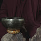 Antique Singing Bowl-Tibetan temple series-Scriptures Blessed