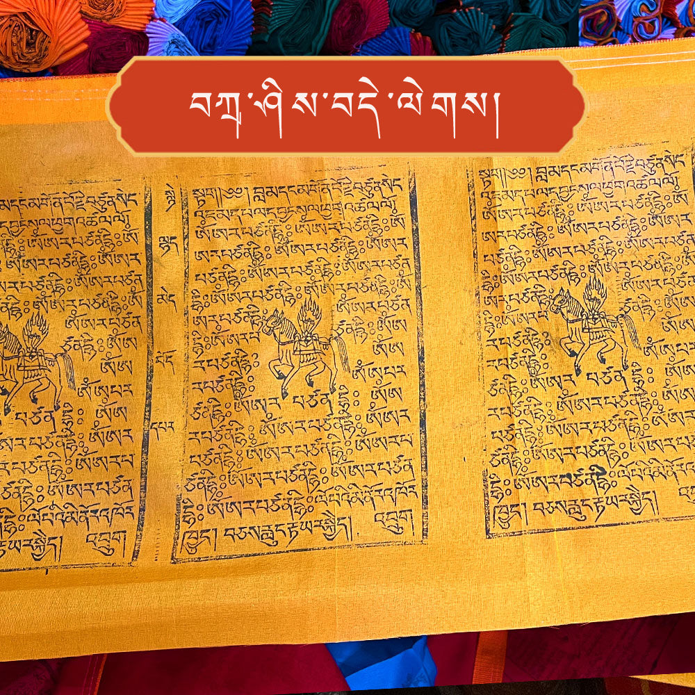 Intellegence Prayer Flags for Hanging puretibetan