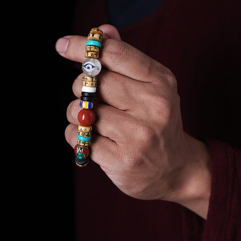 The Snow Eye Bracelet from Tibet Series puretibetan