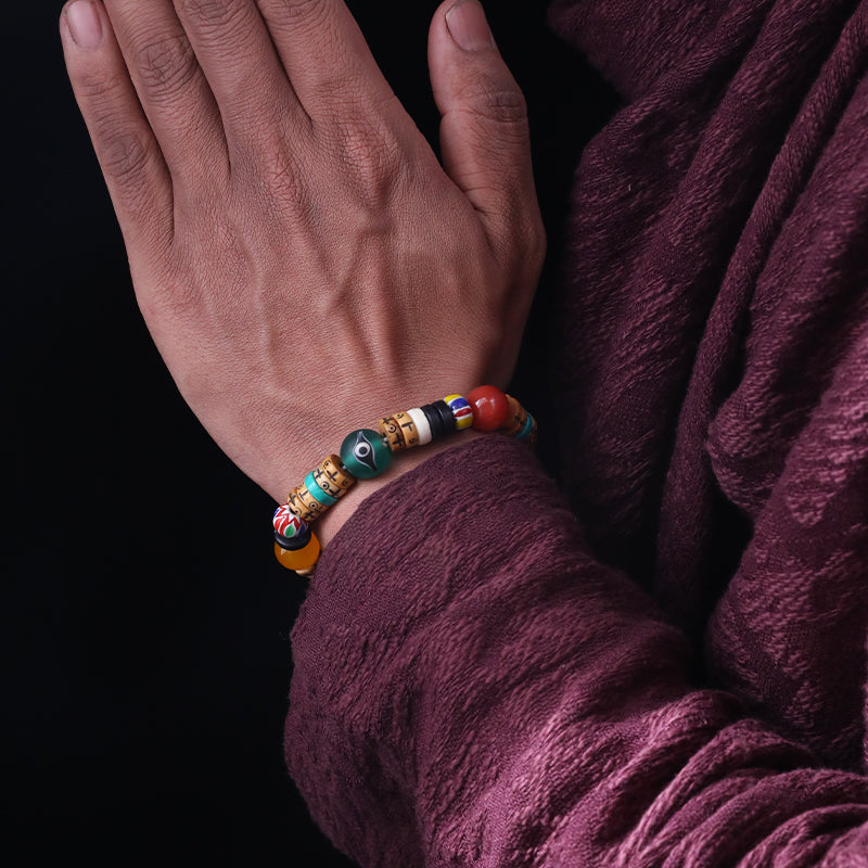 The Wealth Eye Bracelet from Tibet Series puretibetan