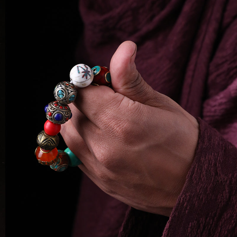 The Magic Tibetan Bracelet for Eliminating Disasters puretibetan